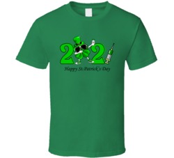 Happy St Patrick's Day 2021 Quarantine Funny St Patricks T Shirt Happy St Patrick's Day 2021 Quarantine Funny St Patricks T Shirt