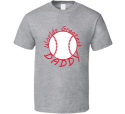 Worlds Greatest Daddy Baseball Daddy T Shirt Worlds Greatest Daddy Baseball Daddy T Shirt