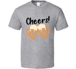 Beer Glasses Cheers T Shirt Beer Glasses Cheers T Shirt
