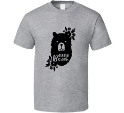 Mama Bear And Flowers T Shirt Mama Bear And Flowers T Shirt