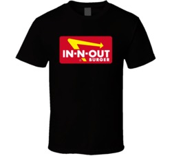 In N Out Burger Logo T Shirt