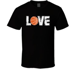 Love Tee Cool Basketball Player Gift T Shirt