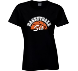 Basketball Sister Tee Cool Basketball Gift Ladies T Shirt Basketball Sister Tee Cool Basketball Gift Ladies T Shirt