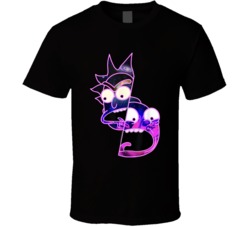 Rick And Morty Trippy Galactic T Shirt Rick And Morty Trippy Galactic T Shirt