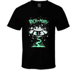 Rick And Morty Spaceship Adventures T Shirt Rick And Morty Spaceship Adventures T Shirt
