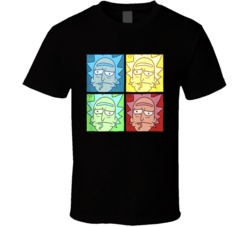 Rick And Morty Pop Art Classic T Shirt Rick And Morty Pop Art Classic T Shirt