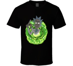 Rick And Morty Portal Rick Sanchez T Shirt Rick And Morty Portal Rick Sanchez T Shirt