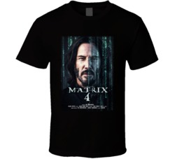 Matrix 4 Movie Poster Great Gift T Shirt Matrix 4 Movie Poster Great Gift T Shirt