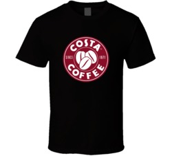 Costa Coffee Classic T Shirt Coffee Lovers T Shirt