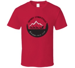 Merry Christmas And A Happy New Year T Shirt