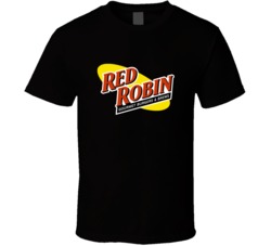 Red Robingourmet Burgers And Brews T Shirt Red Robingourmet Burgers And Brews T Shirt