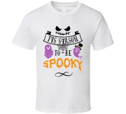 Its Season To Be Spooky Halloween T Shirt Funny T Shirt For Halloween 