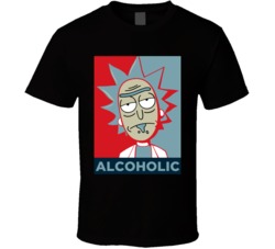 Rick Sanchez Alcoholic Scientist Rick And Morty T Shirt Cool Rick And 