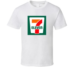 Singapore 7 Eleven Logo Singapore Retail Convenience Shop T Shirt