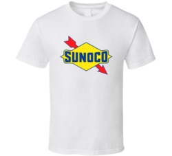 Sunoco Gas Retro Logo Sunoco Oil Company T Shirt