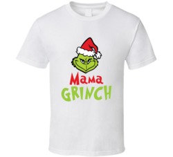 Christmas T Shirt Mama Grinch Face T Shirt