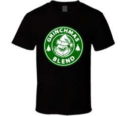 Starbucks Grinchmas Blend Funny Logo T Shirt