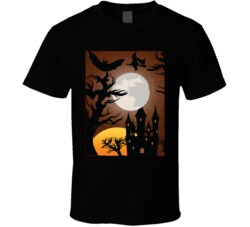 Spooky House Halloween T Shirt