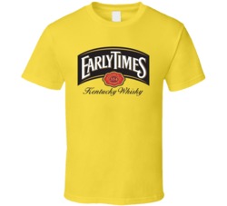 Early Times Whisky Logo T Shirt