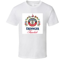 Erdinger Retro Beer Fanclub Logo T Shirt Erdinger Retro Beer Fanclub Logo T Shirt