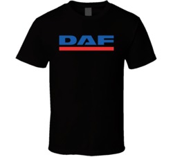 Daf Trucks T Shirt Construction Trucks Adult T Shirt
