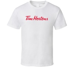 Tim Hortons Cafe And Bake Shop Logo T Shirt