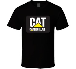 Caterpillar T Shirt Cat Logo Tractor Men T Shirt