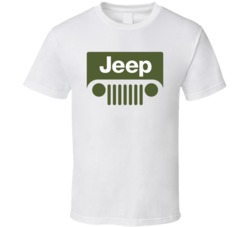 Jeep Green Logo Men T Shirt Jeep Green Logo Men T Shirt