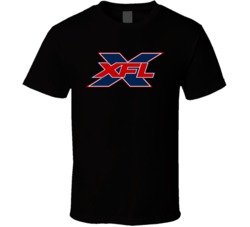 Xfl American Football League Logo T Shirt