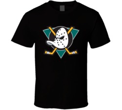 Anaheim Ducks Team Logo 47 Echo Nhl T Shirt Mighty Ducks T Shirt Nhl D