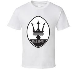 Maserati Logo Fan T Shirt