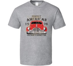 Perfect American Vintage Classic Car Signage Retro Style T Shirt