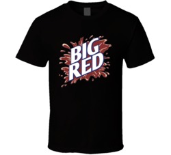 Big Red Soda Pop Drink Logo Funny T Shirt