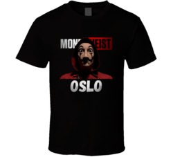 Money Heist La Casa De Papel Oslo TV Series Fan Gift T Shirt
