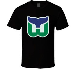 Hartford Whalers Logo Vintage Nhl 47 Fan T Shirt