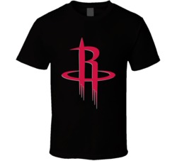 Houston Rockets Nba Basketball Logo T Shirt