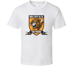 Hull City Afc The Tigers Team Logo T Shirt