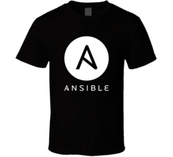 Ansible Logo Black T Shirt