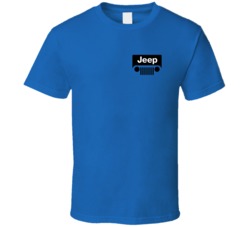 Cool Jeep Logo Tee Men T Shirt