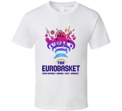 Eurobasket 2022 Cool Basketball T Shirt