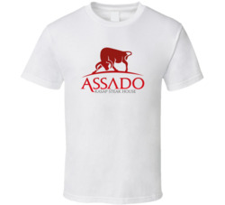 Assado Steak House Restaurant T Shirt