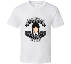 Wednesday Spooky Cool T Shirt Wednesday Addams Quote What Kind Of Dyst