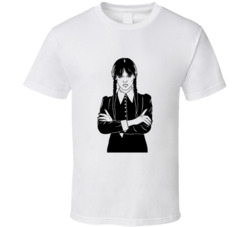 Wednesday Addams Cool Portrait T Shirt