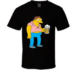 Drunk Barney Funny The Simpsons T Shirt