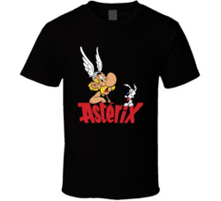 Cool Asterix And Idefix Movie T Shirt