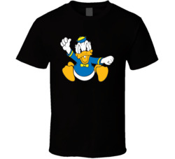 Funny Donald Duck Vintage T Shirt