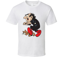 The Smurfs Gargamel Cool Vintage T Shirt