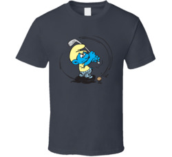 The Smurfs Golf T Shirt