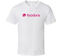 Foodora Online Food Delivery Logo T Shirt