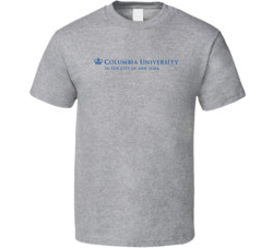 Columbia University In The City Of New York Logo T Shirt Columbia University In The City Of New York Logo T Shirt